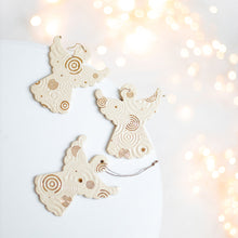 Load image into Gallery viewer, Ceramic Ornament Angel - christmas decor - CozyHomeIdeas
