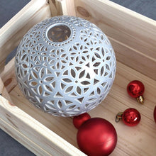 Load image into Gallery viewer, Handmade candle holder is the best wedding gift. Candle holder is made out of ceramic and hand-carved to perfection. Ceramic candle holder will bring coziness to any room in the house. Ceramic candle holder is essential for decorating any household.
