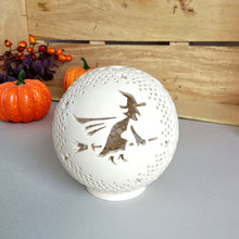 Load image into Gallery viewer, Handmade candle holder is the best wedding gift. Candle holder is made out of ceramic and hand-carved to perfection. Ceramic candle holder will bring coziness to any room in the house. Ceramic candle holder is essential for decorating any household.
