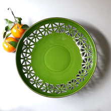 Load image into Gallery viewer, Hand - Carved Ceramic Fruit Plate - Ceramic Plate - CozyHomeIdeas
