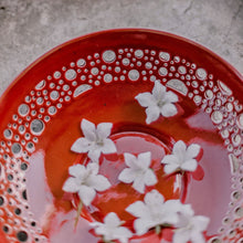 Load image into Gallery viewer, Hand - Carved Ceramic Serving Plates - Ceramic Plate - CozyHomeIdeas
