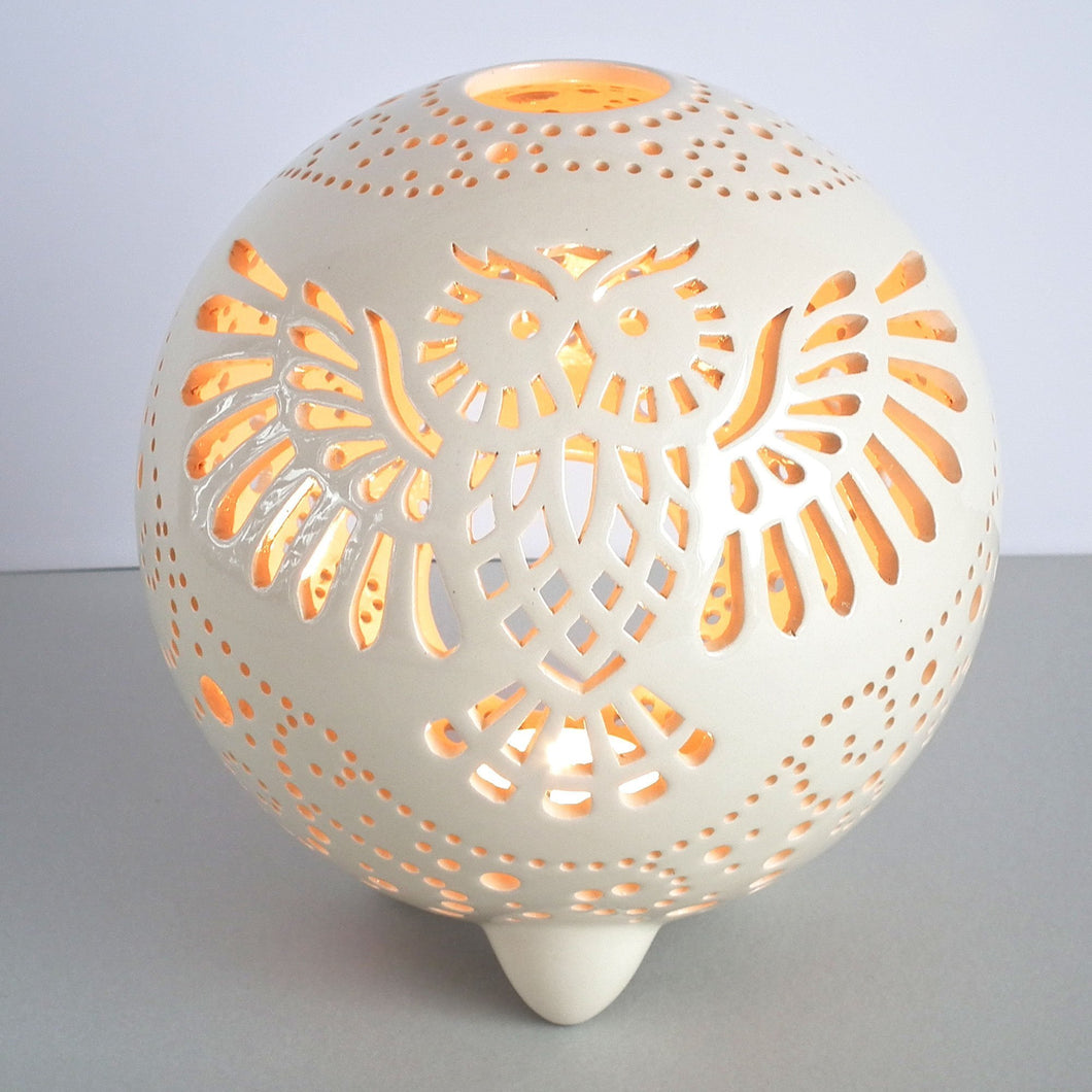 Handmade candle holder is the best wedding gift. Candle holder is made out of ceramic and hand-carved to perfection. Ceramic candle holder will bring coziness to any room in the house. Ceramic candle holder is essential for decorating any household. 