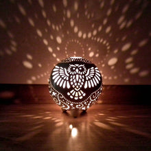 Load image into Gallery viewer, Handmade candle holder is the best wedding gift. Candle holder is made out of ceramic and hand-carved to perfection. Ceramic candle holder will bring coziness to any room in the house. Ceramic candle holder is essential for decorating any household. 
