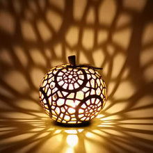 Load image into Gallery viewer, Handmade candle holder is the best wedding gift. Candle holder is made out of ceramic and hand-carved to perfection. Ceramic candle holder will bring coziness to any room in the house. Ceramic candle holder is essential for decorating any household.
