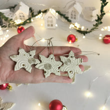 Load image into Gallery viewer, Snowflake Ornaments – Set of 4 - Christmas Ornaments - CozyHomeIdeas
