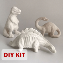 Load image into Gallery viewer, Craft Kit for Kids, Gnome Figurine, Homemade Crafts, Paint your Own, Make Your Own, Ceramic Painting, Gnome Patterns, paint kit, pottery painting, diy painting kit, ready to paint, diy craft kit, easter gnomes, super boy, t-rex, tyrannosaurus, stegosaurus, brontosaurus, a cat, boy, girl, fish, unicorn
